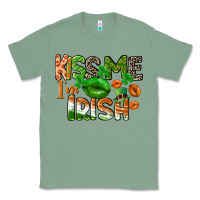 Sage Kiss me i am irish St. Patrick's Day Classic Tee - CowGirlArtShop