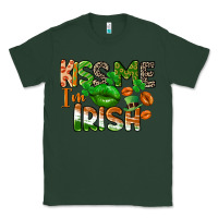 Sports Green Kiss me i am irish St. Patrick's Day Classic Tee - CowGirlArtShop