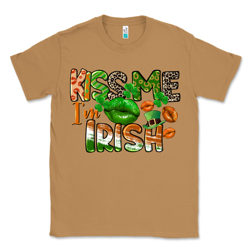 Kiss Me I Am Irish St. Patrick's Day Classic Tee by CowGirlArtShop | Teevron