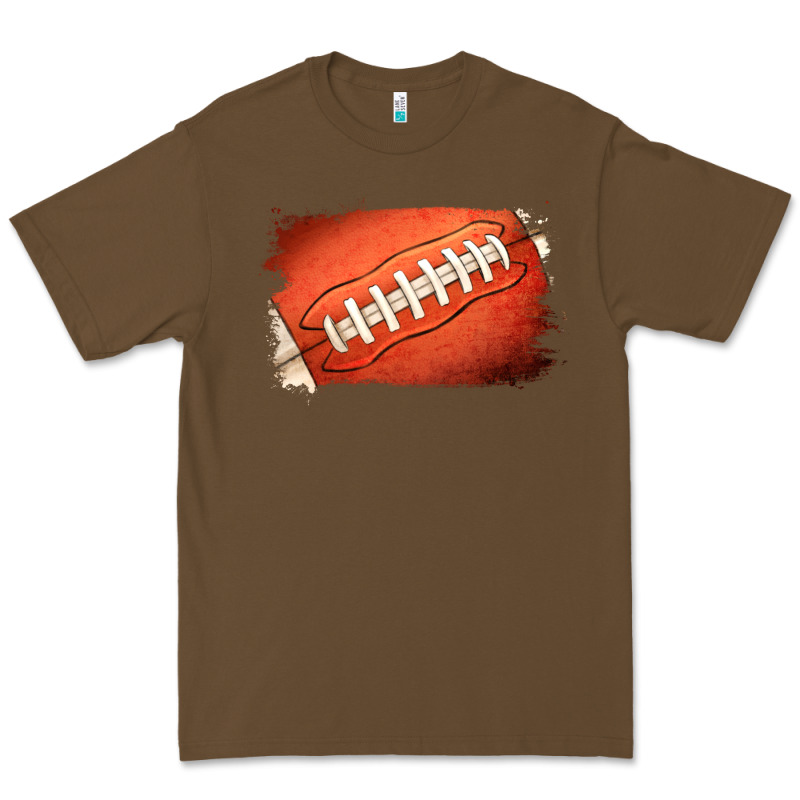 Football Brushstroke Premium Tee by RanaPortraitStore | Teevron