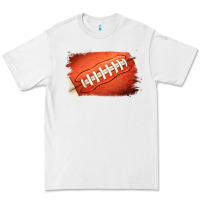 White Football Brushstroke Premium Tee - RanaPortraitStore