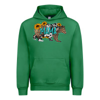 Emerald mama bear sunflowers leopard cowhide mother's day Urban Hoodie - Jasminsmagicworld