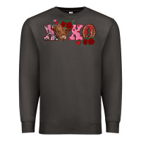 Smoke xoxo highland cow Premium Sweatshirt - RanaPortraitStore