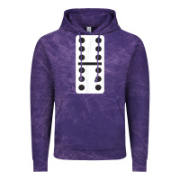 Cloud Purple double six dominoes tshirt halloween costume 6 6 domino game t shirt Vintage Hoodie - baoMotion