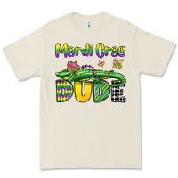 Bone mardi gras dude alligator olivia Premium Tee - OliviaCreatesArt
