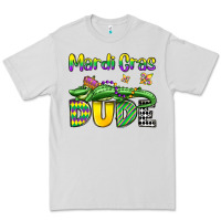 Mardi Gras Dude Alligator Olivia Premium Tee | Teevron