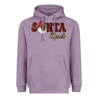 Lavender african american santa claus Heavyweight Hoodie - RanaPortraitStore