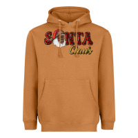 Meerkat african american santa claus Heavyweight Hoodie - RanaPortraitStore