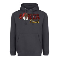 Smoke african american santa claus Heavyweight Hoodie - RanaPortraitStore