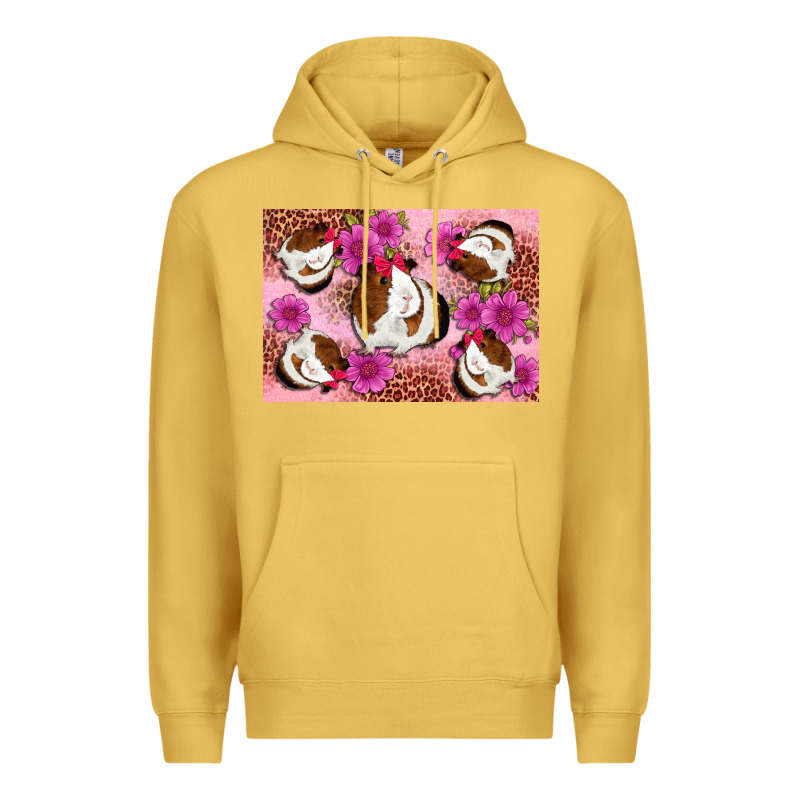 Guinea Pig Flowers Premium Hoodie by Artiststas | Teevron