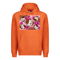 Carrot Guinea pig flowers Premium Hoodie - Artiststas