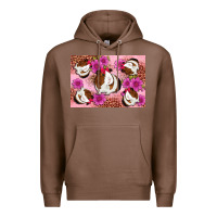 Chestnut Guinea pig flowers Premium Hoodie - Artiststas