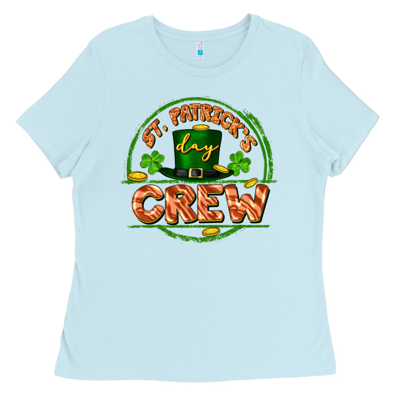 St. Patrick's Day Crew Ladies Tee by FaDigitalArtStudio | Teevron