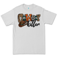 Dove Grey cowboy killer Premium Tee - OliviaCreatesArt