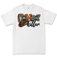 White cowboy killer Premium Tee - OliviaCreatesArt