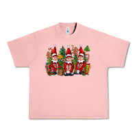 Salmon Christmas Elfs Urban Heavy Tee - FaDigitalArtStudio
