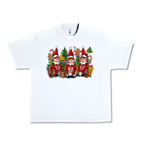 White Christmas Elfs Urban Heavy Tee - FaDigitalArtStudio