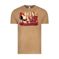 Vintage Camel Wine İs My Valentine Fa Vintage Tee - FaDigitalArtStudio