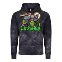 Cloud Black Monster Crusher Vintage Hoodie - CowhideDigitalArt