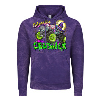 Cloud Purple Monster Crusher Vintage Hoodie - CowhideDigitalArt