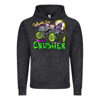 Vintage Black Monster Crusher Vintage Hoodie - CowhideDigitalArt