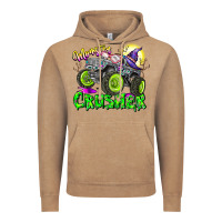 Vintage Coffee Monster Crusher Vintage Hoodie - CowhideDigitalArt