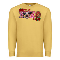 Antique Gold xoxo calf Premium Sweatshirt - RanaPortraitStore