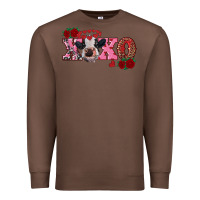 Chestnut xoxo calf Premium Sweatshirt - RanaPortraitStore
