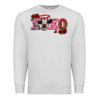 Dove Grey xoxo calf Premium Sweatshirt - RanaPortraitStore