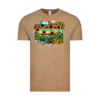 Vintage Coffee south Dakota State Map Vintage Tee - RanaPortraitStore