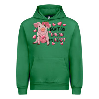 Emerald Valentine's Day Don't Go Bacon My Heart Urban Hoodie - RanaPortraitStore