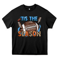 Black Tis the season lightning bolt Heavy Core Tee - HowdyJamesFarm