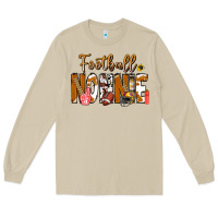 Mushroom football NONNiE Long Sleeve Tee - CowhideDigitalArt