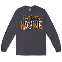 Smoke football NONNiE Long Sleeve Tee - CowhideDigitalArt