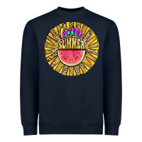 Navy hello summer Heavyweight Sweatshirt - JahusDesignShop