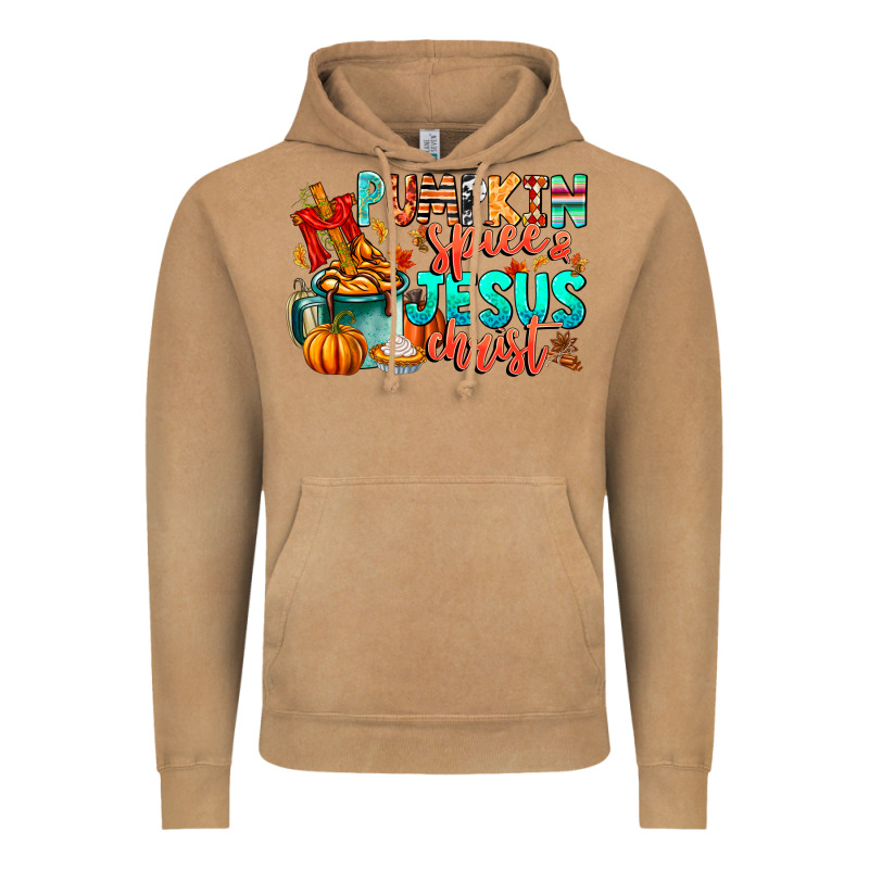 Pumpkin Pie Jesus Christ Vintage Hoodie by CowhideDigitalArt | Teevron