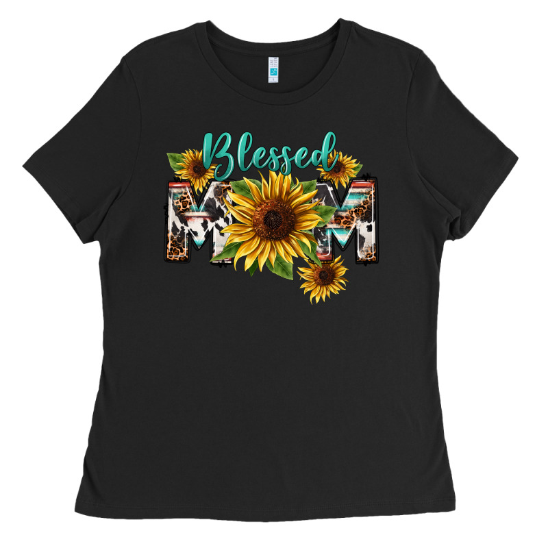 Blessed Mom Mother's Day Ladies Tee by FaDigitalArtStudio | Teevron