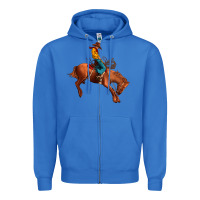 True Royal cowboy rodeo Zipper Hoodie - JahusDesignShop