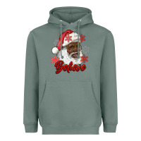Sage african american santa believe Heavyweight Hoodie - RanaPortraitStore