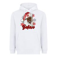 White african american santa believe Heavyweight Hoodie - RanaPortraitStore