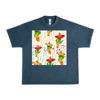 Midnight Navy mexico seamless pattern Urban Heavy Tee - FaDigitalArtStudio