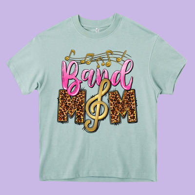 Band Mom Mother's Day Heavy Core Tee Designed By Cowgirlartshop