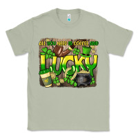 Matcha All you need is coffee and lucky St. Patrick's Classic Tee - HowdyJamesFarm