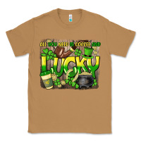 Toasted Coconut All you need is coffee and lucky St. Patrick's Classic Tee - HowdyJamesFarm