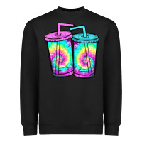 Black tie dye loaded tea Heavyweight Sweatshirt - JahusDesignShop