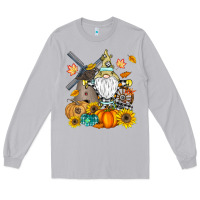 Moon Dust Happy Fall Long Sleeve Tee - CowhideDigitalArt