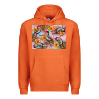 Carrot Baby monkey flowers Premium Hoodie - Artiststas