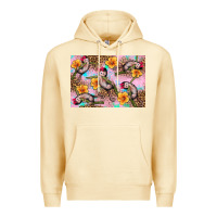 Baby Monkey Flowers Premium Hoodie | Teevron