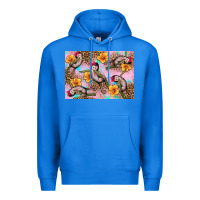 True Royal Baby monkey flowers Premium Hoodie - Artiststas