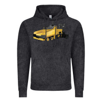 Vintage Black Asphalt Paver Vintage Hoodie - LillyAllenDesigns